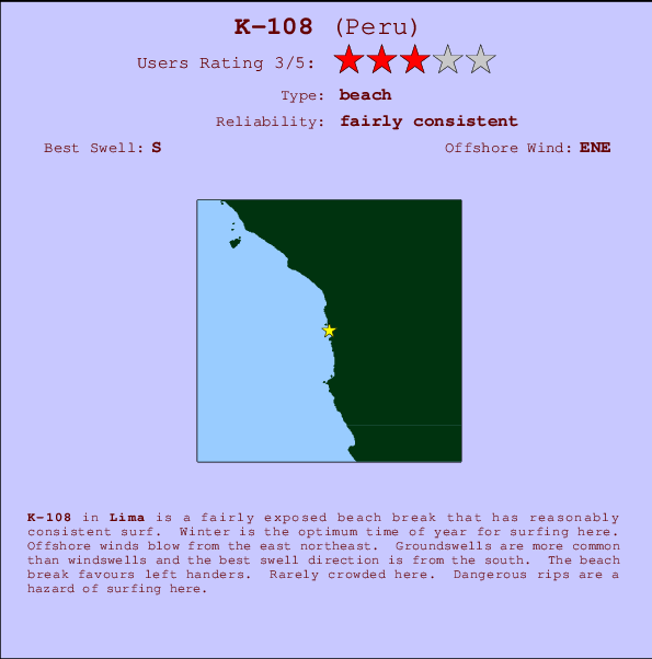 K-108 break location map and break info
