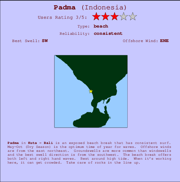 Padma break location map and break info