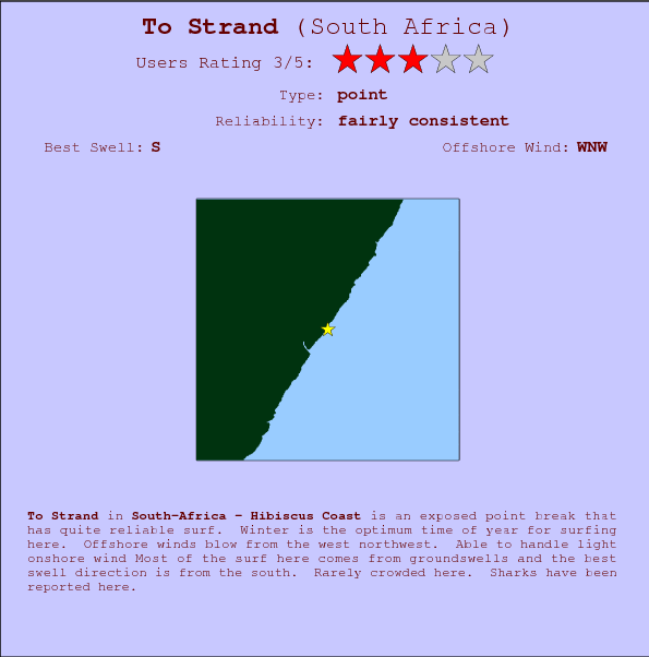 To Strand break location map and break info