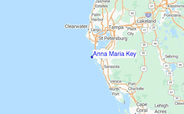 Anna Maria Key Surf Forecast and Surf Reports (Florida - Gulf, USA)