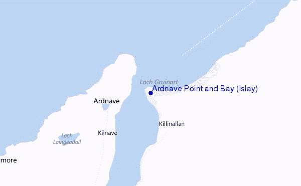 Ardnave Point and Bay (Islay) location map