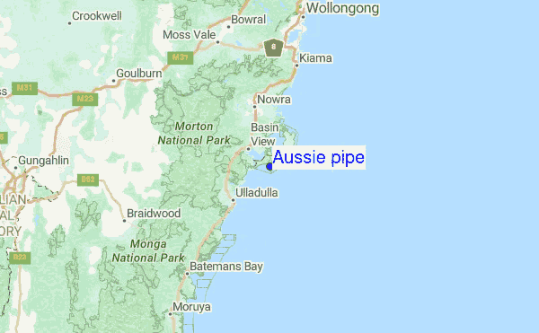 aussie pipe regional map