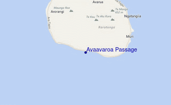 Avaavaroa Passage location map