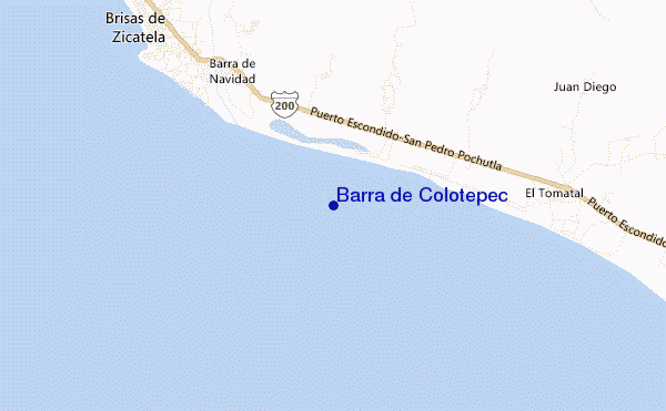 Barra de Colotepec location map
