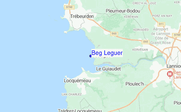 Beg Leguer location map