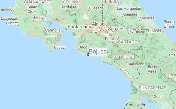 Bejuco Surf Forecast and Surf Reports (Golfo de Nicoya, Costa Rica)