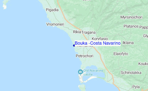 Bouka (Costa Navarino) location map