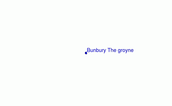 Bunbury The groyne location map