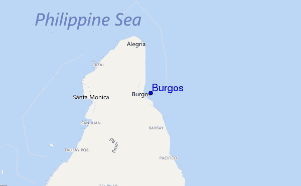 Burgos location map