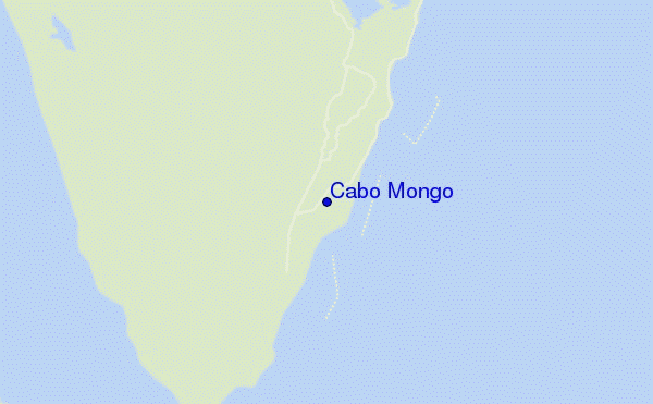 Cabo Mongo location map