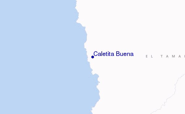 Caletita Buena location map