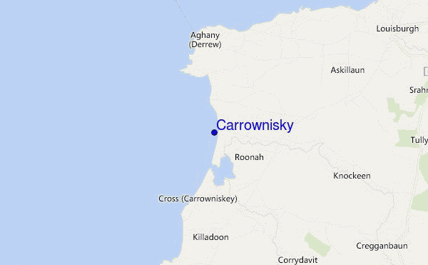 Carrownisky location map