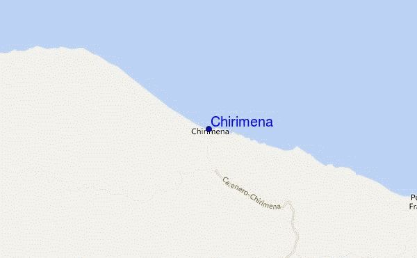 Chirimena location map