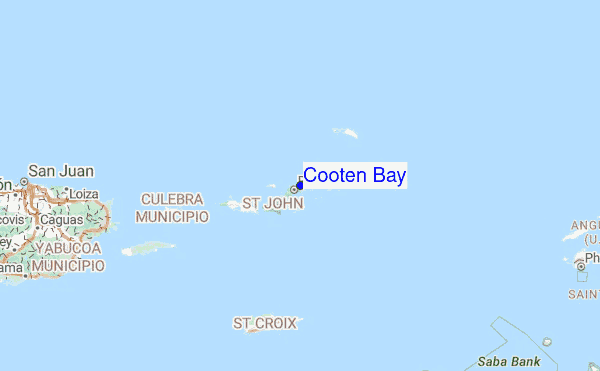 cooten bay regional map