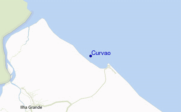 Curvao location map