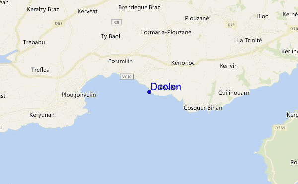 Deolen location map