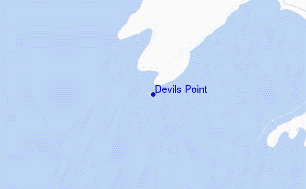 Devils Point location map