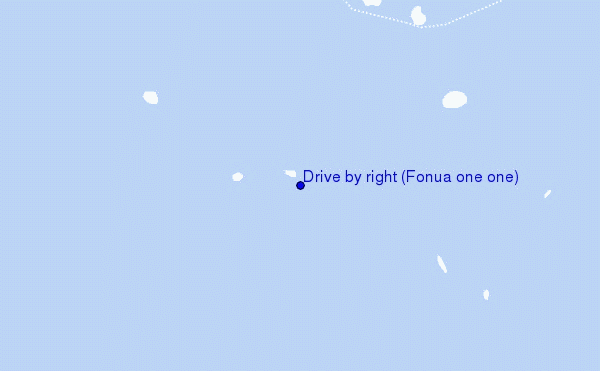 Drive by right (Fonua one one) location map