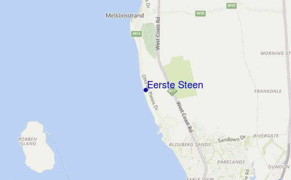 Eerste Steen location map
