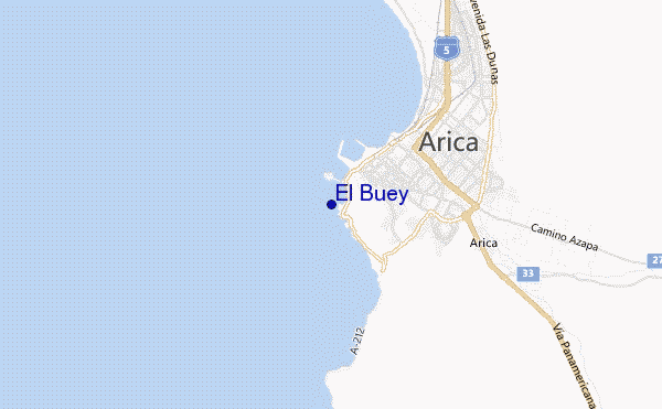 El Buey location map