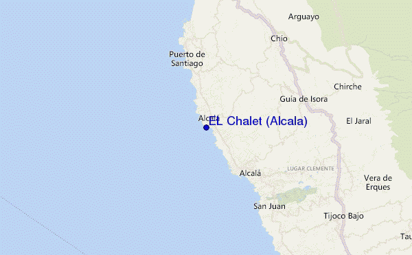 EL Chalet (Alcala) location map