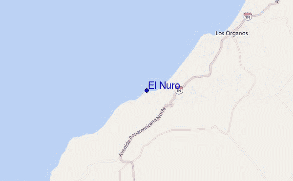 El Ñuro location map