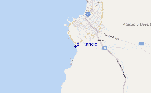 El Rancio location map