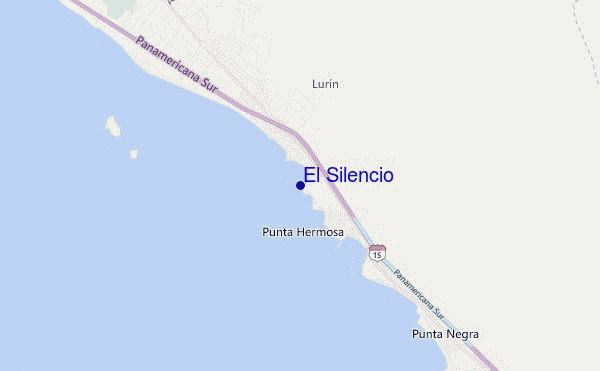El Silencio location map