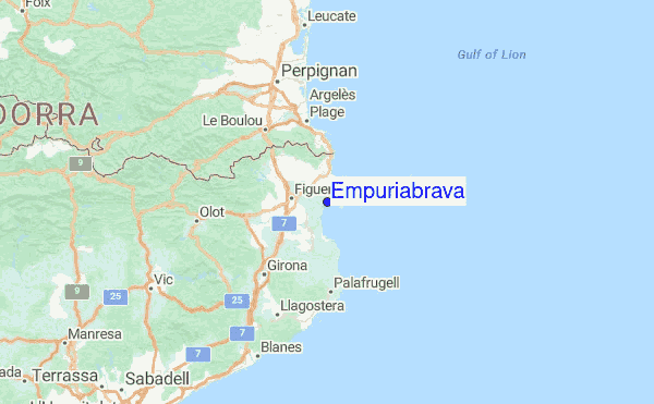 Empuriabrava Surf Forecast and Surf Reports (Catalunia, Spain)