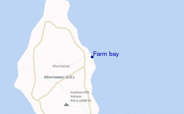 Farm bay location map