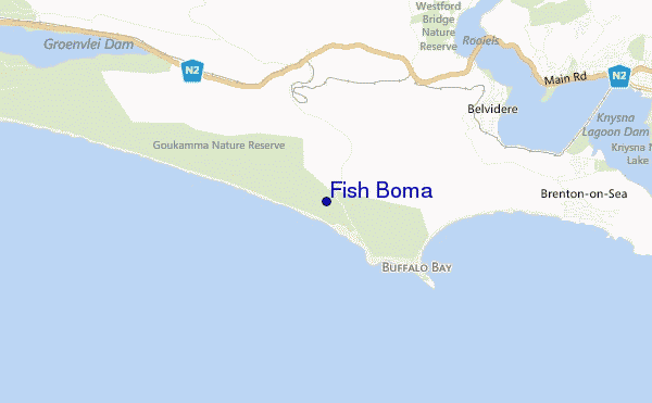 Fish Boma location map