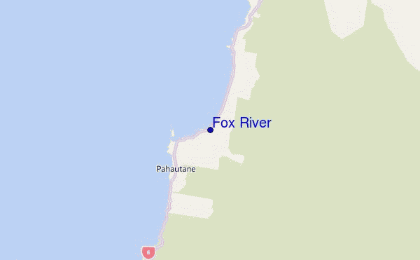 Fox River location map