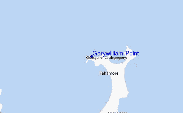 Garywilliam Point location map
