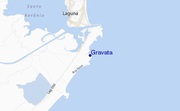 Gravata location map