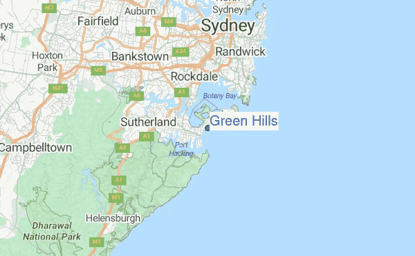 Green Hills Surf Forecast and Surf Reports (NSW - Sydney South Coast 