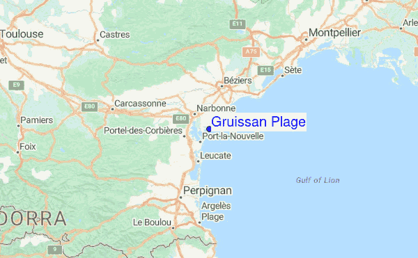 Gruissan Plage Surf Forecast and Surf Reports (Mediterranean