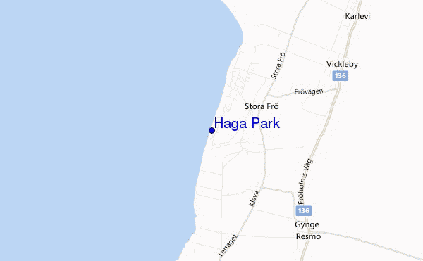 Haga Park location map