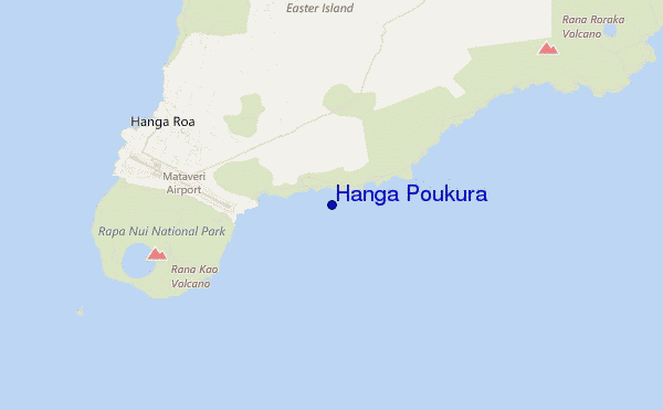 Hanga Poukura location map