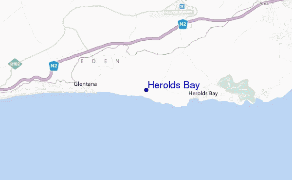 Herolds Bay location map