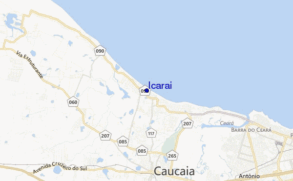 Icarai location map
