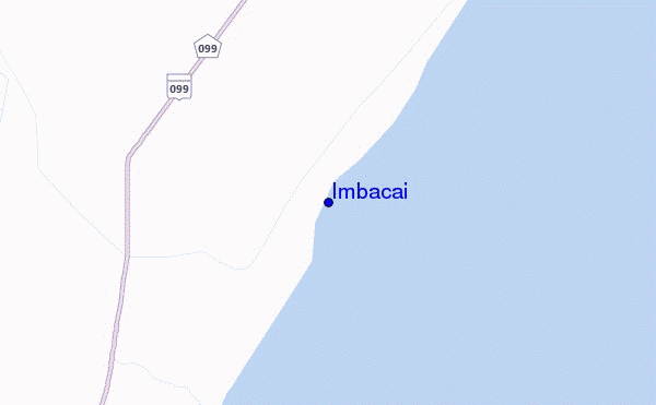 Imbacai location map