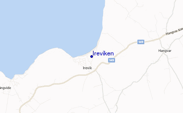 Ireviken location map