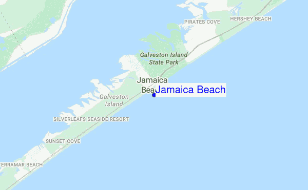 Jamaica Beach location map