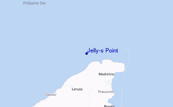 Jelly's Point location map
