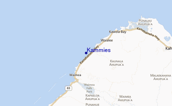 Kammies location map