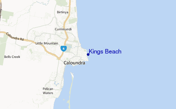 Kings Beach location map