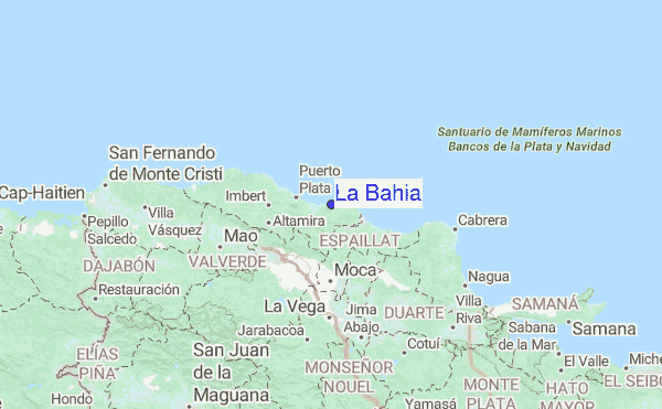 La Bahia Surf Forecast and Surf Reports (Amber Coast, Dominican Republic)
