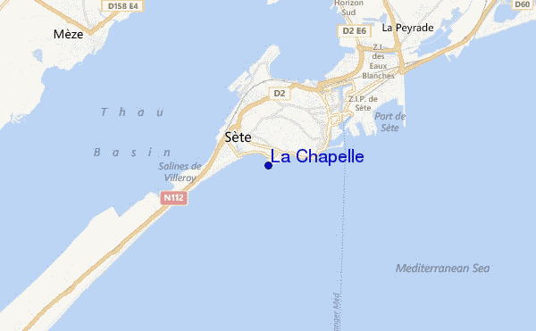 La Chapelle location map