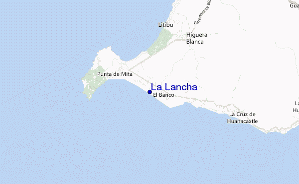 La Lancha location map