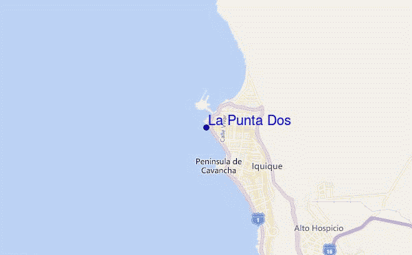 La Punta Dos location map